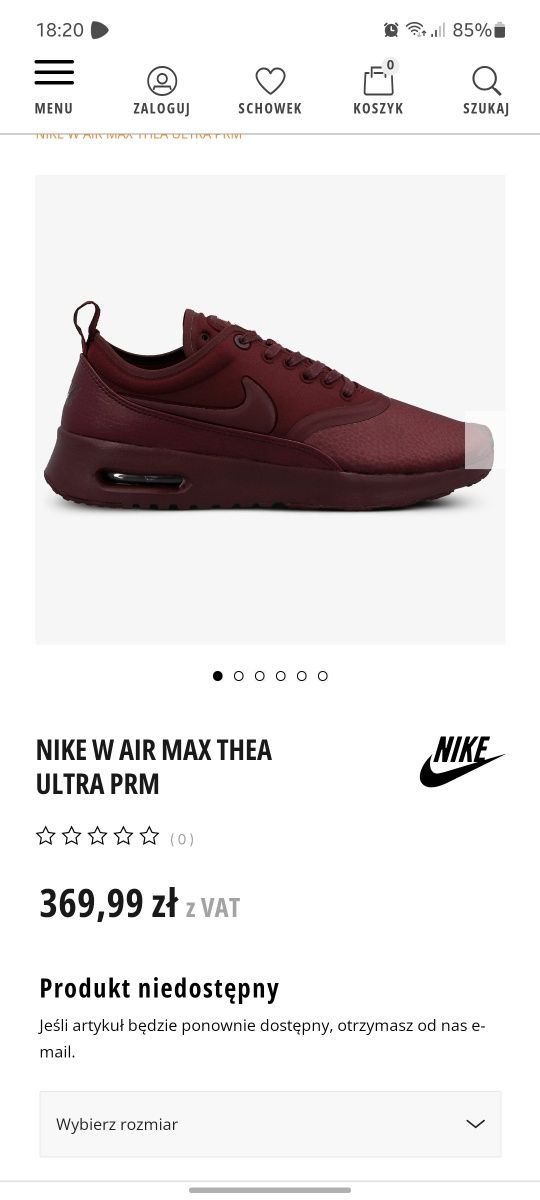 Buty nike w air max thea ultra prm hot sale