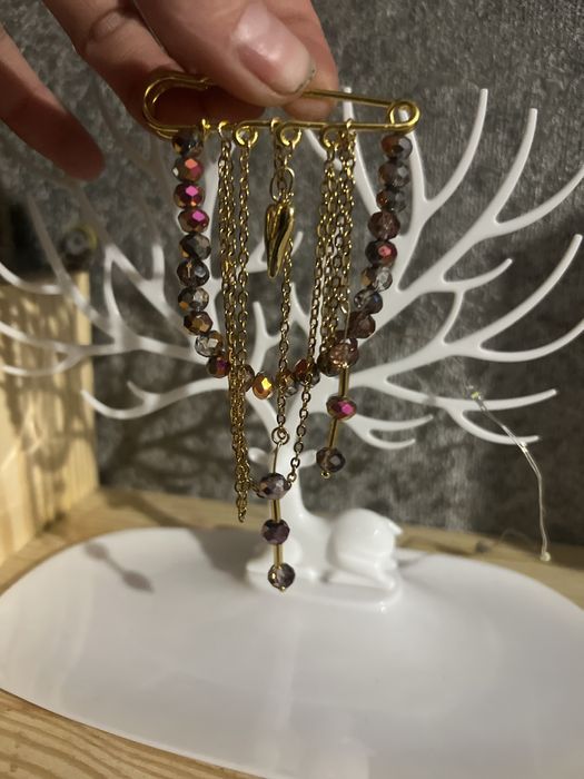 Брошки мотанки та колоски