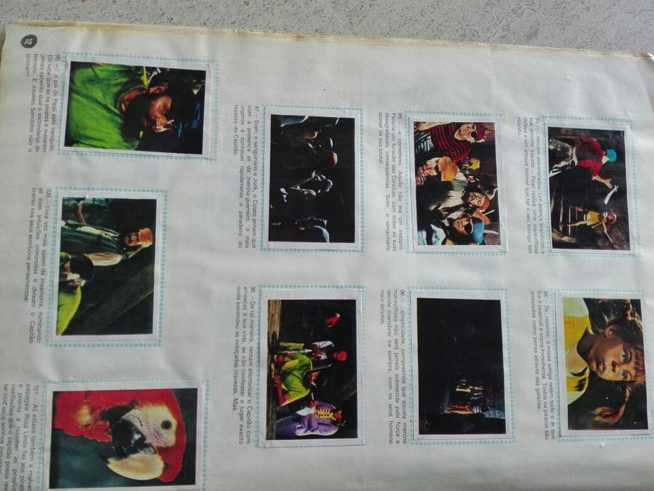 Pippi - Meias Altas, caderneta de cromos (completa)