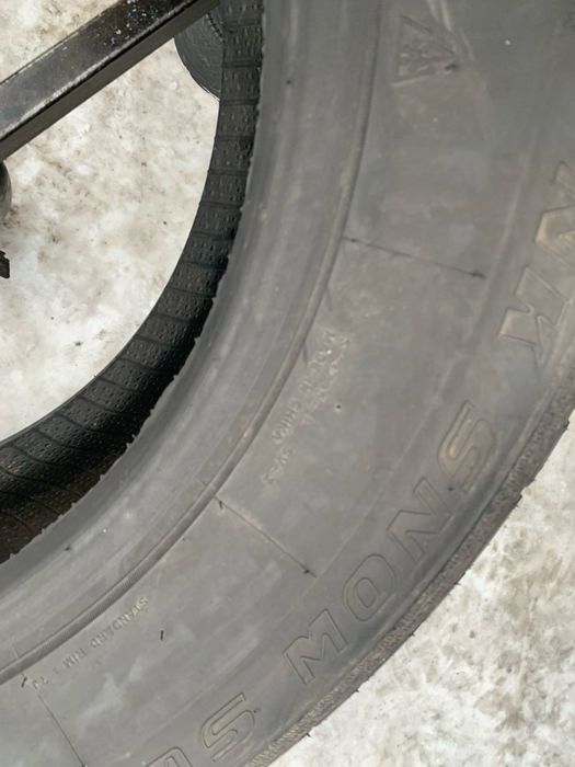 Шини 235/65 R17 пара Nankang 2022p зима 7,6мм