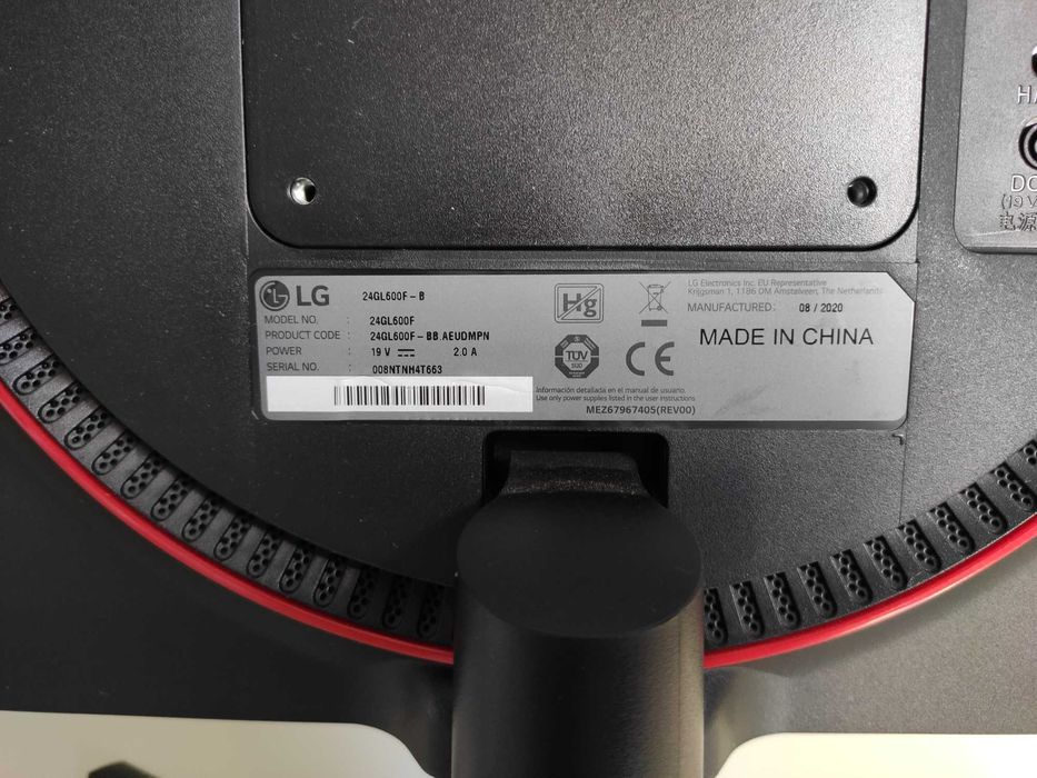 LG 24GL600F-B Gaming Monitor (24'' - 1 ms - 144 Hz - FreeSync)64354226308481123