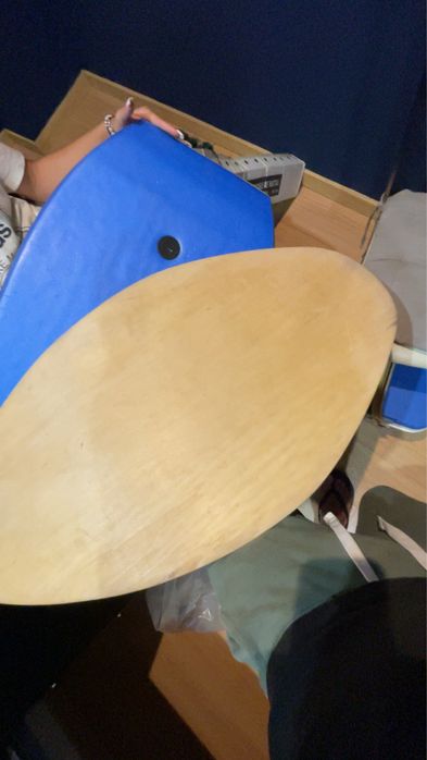 prancha de skin board com body board