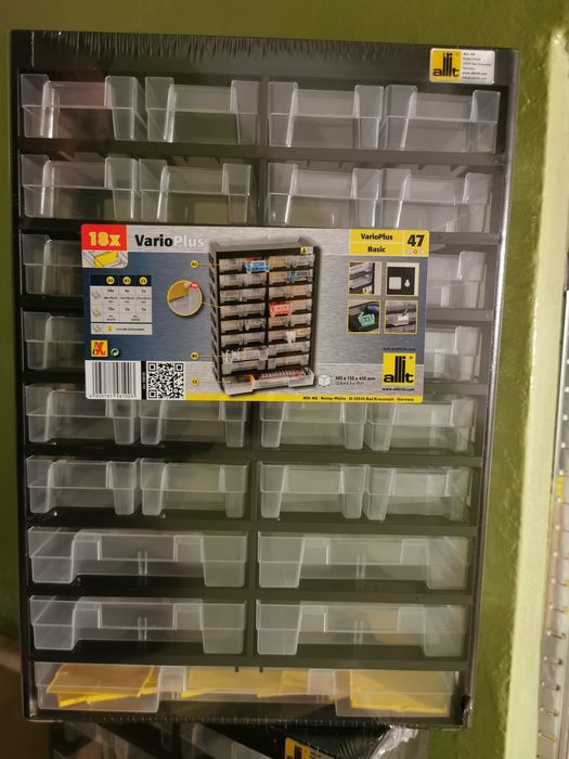 Regalik szufladkowy, organizer, allit Vario Plus Basic