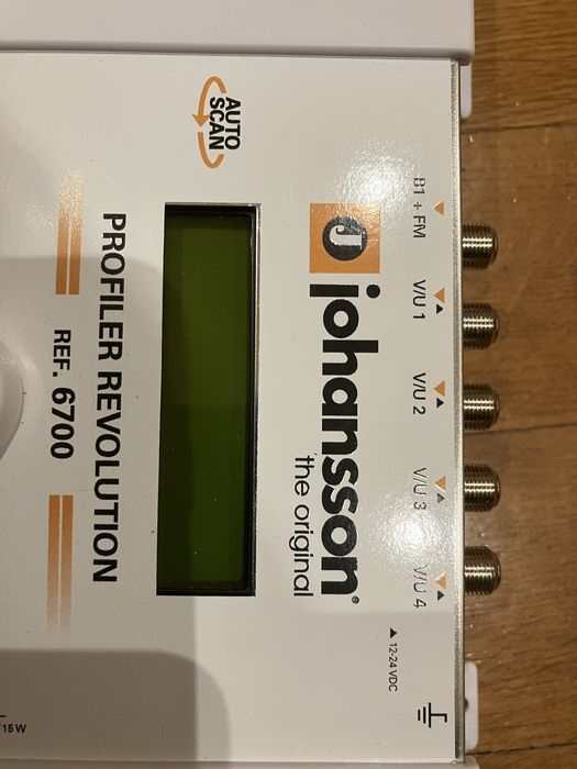 Amplificador de Sinal Digital TDT Johansson PROFILER Revolution 6700