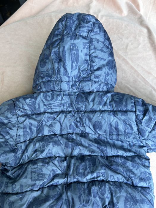 Kurtka zimowa H&M 86 (12-18 mies.) z kapturem