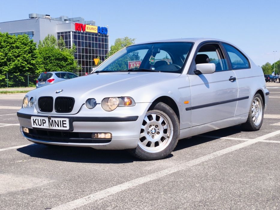 BMW 316Ti 1.6B // Zadbaną // Lift // Klima // E46 // Raty // Zamiana //

Samochód zarejestrowany w kraju z ważnymi opłatami !!
