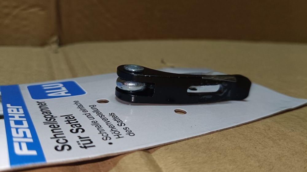Fischer Unisex aluminiowy szybkozłączka, czarny rozmiar uniwersalny UE