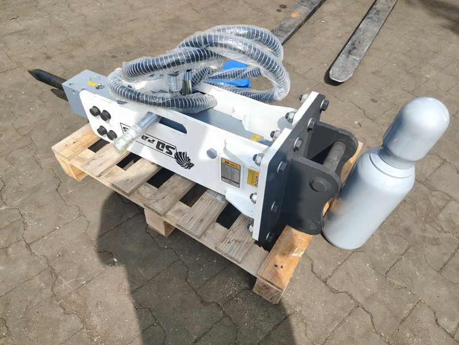 Młot hydrauliczny do mini koparki JCB Kubota Cat yanmar 93kg nowy