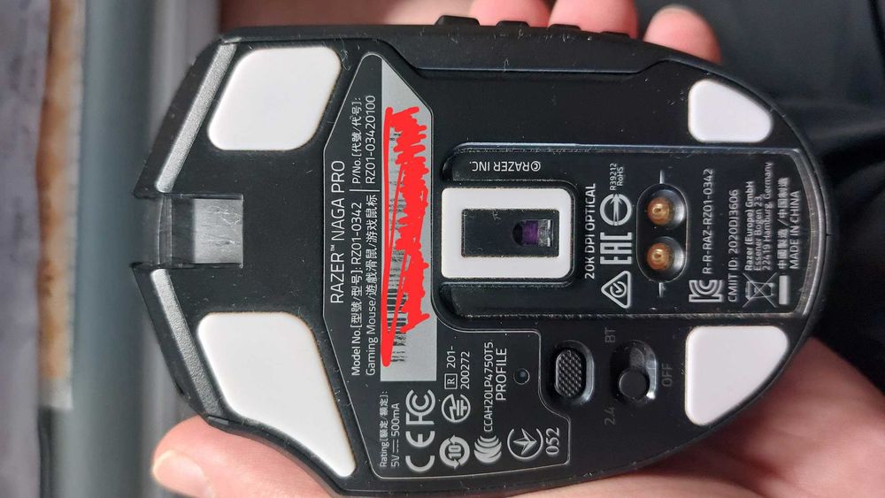 Razer Naga Pro + Blackwidow Elite
