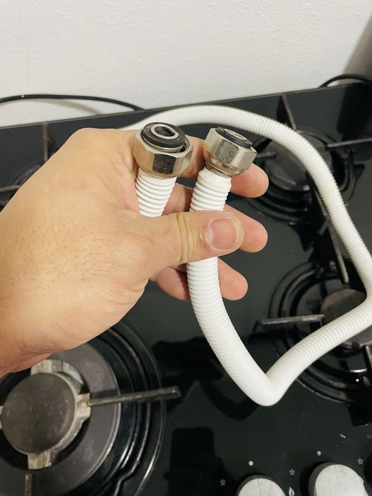 Placa de fogao a gás usado