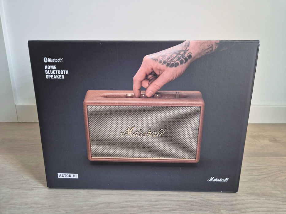 Marshall Acton III Castanha (Novo / Selado)
