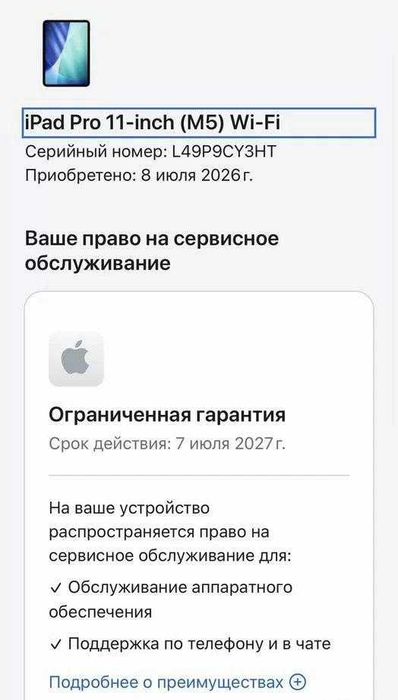 iPad Pro 11 M5 256 wifi