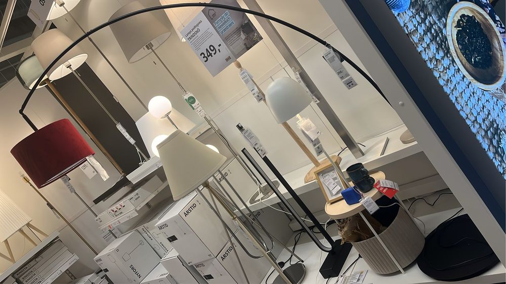 Lampa podłogowa SKOTTORP IKEA