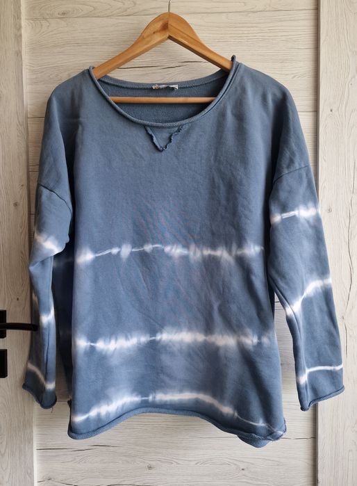 Bluza niebieska bawełniana  XL Italy