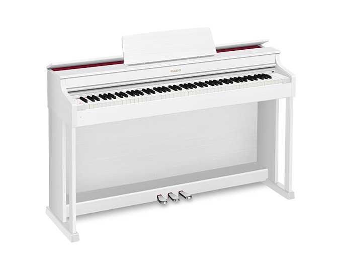 CASIO AP-470 Białe Pianino + Ławka+Słuchawki 5 LAT GWARANCJI | Zestaw