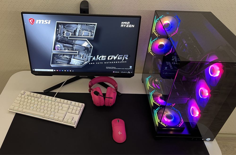 Игровой компьютер (RTX 5080, Ryzen 7 9800X3D, 32 ОЗУ)