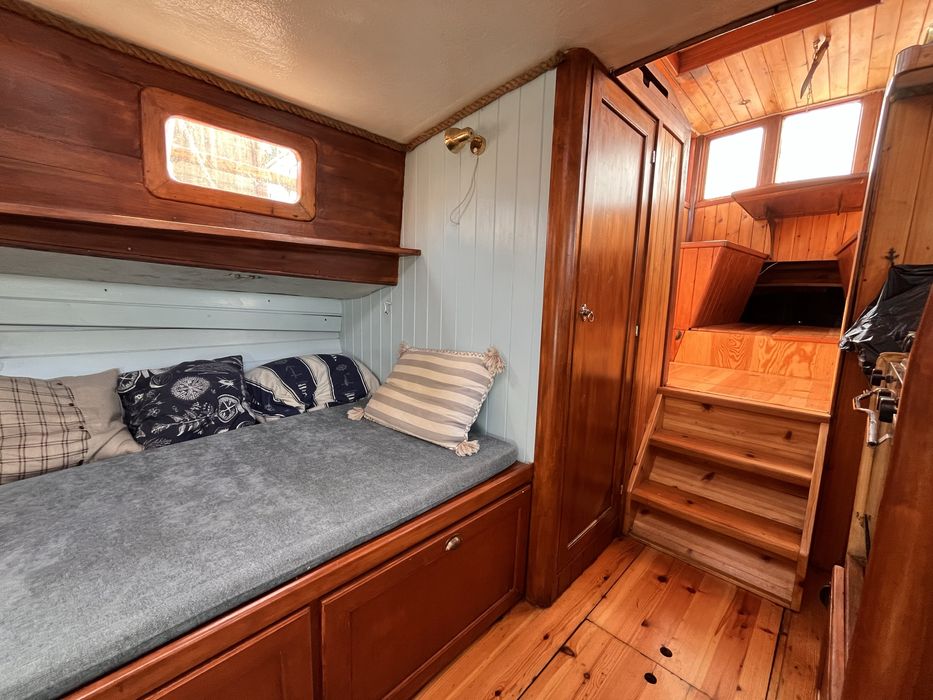 Jacht Kuter gaflowy Colin Archer 35 stóp klasyk