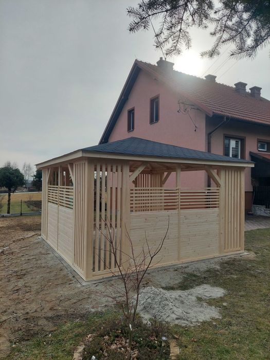 Altana 4x4m Wiata Zadaszenie Montaż Producent! (Dostępne inne wymiary)