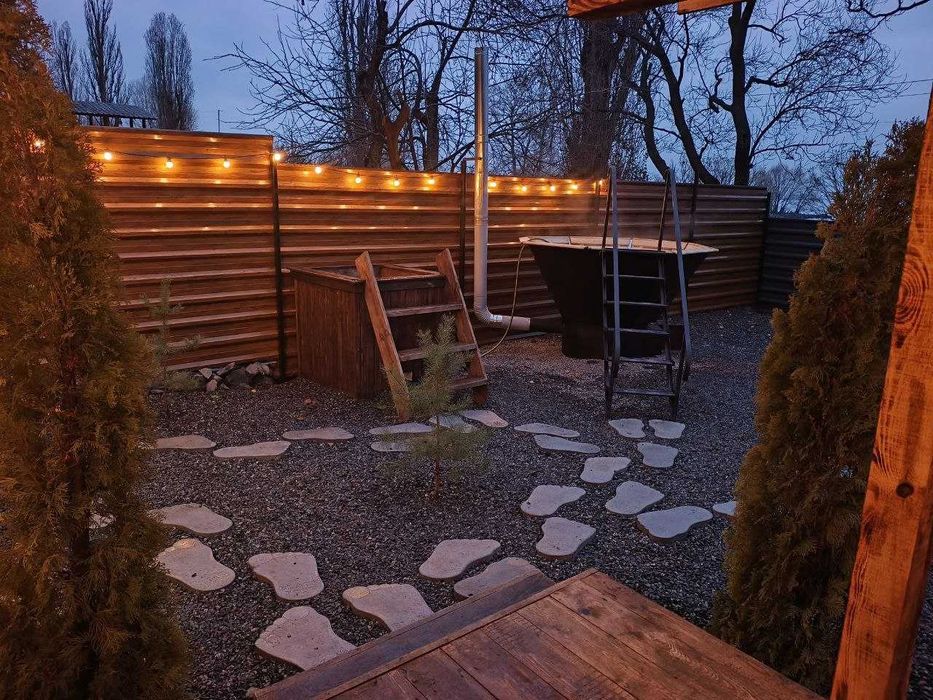 Чан Баня на дровах в Черкасах біля Дніпра