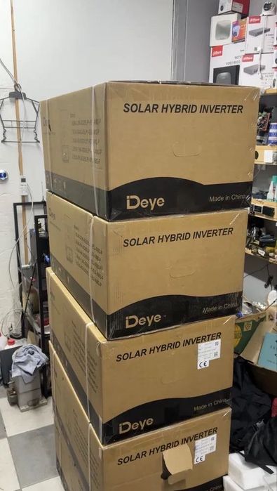 Гібридний інвертор Deye SUN-8K-SG01LP1-EU 8KW В наявності
