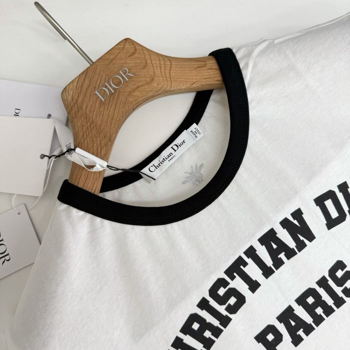 Christian Dior CD T-shirt Koszulka Damska 40 L Jak Nowa