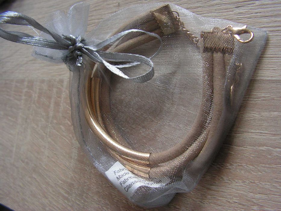 Bransoletka miękka, złocista