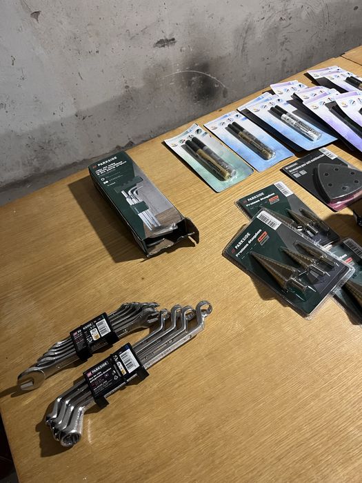 Zestaw narzędzi i akcesoriów Parkside -60%