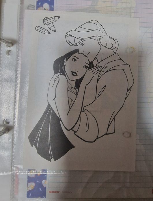 Karteczka Pocahontas