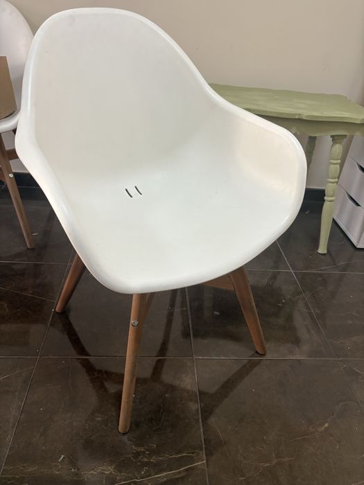 4 Cadeiras IKEA GRONSTA brancas