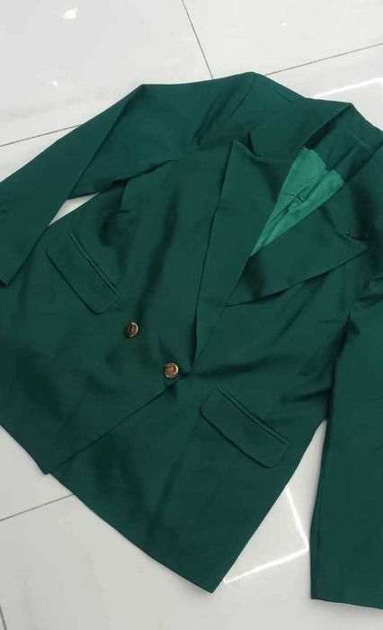 Żakiet damski butelkowa zieleń rozmiar XXL