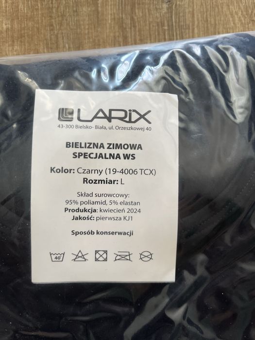 Bielizna zimowa specjalna ws