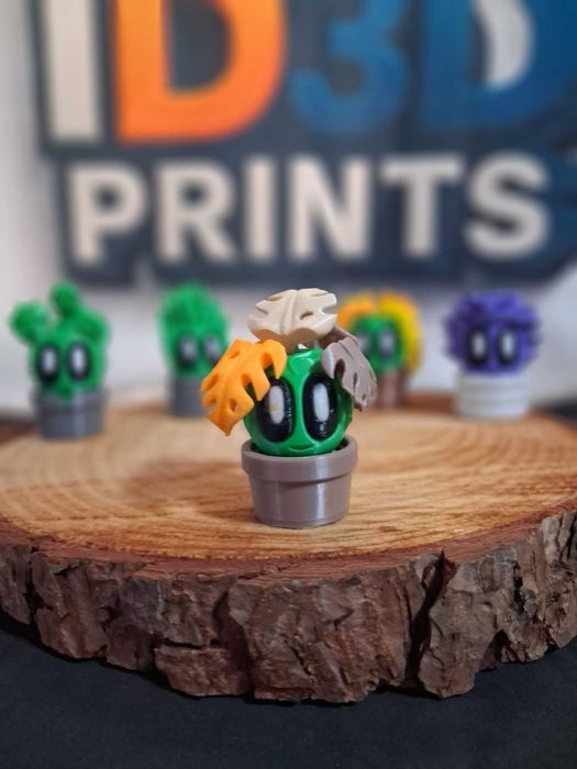 Impressão 3D - Coleção de Plantas (mini) conjunto 2/3 (Preço Sob-consulta)