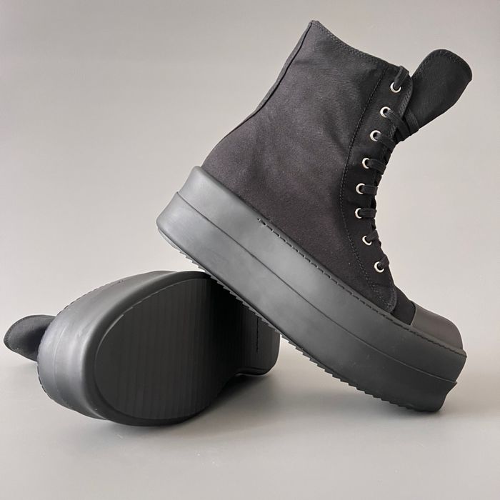 Нові Rick Owens Mega Bumper Ramones DRKSHDW High Black/Преміум якість!