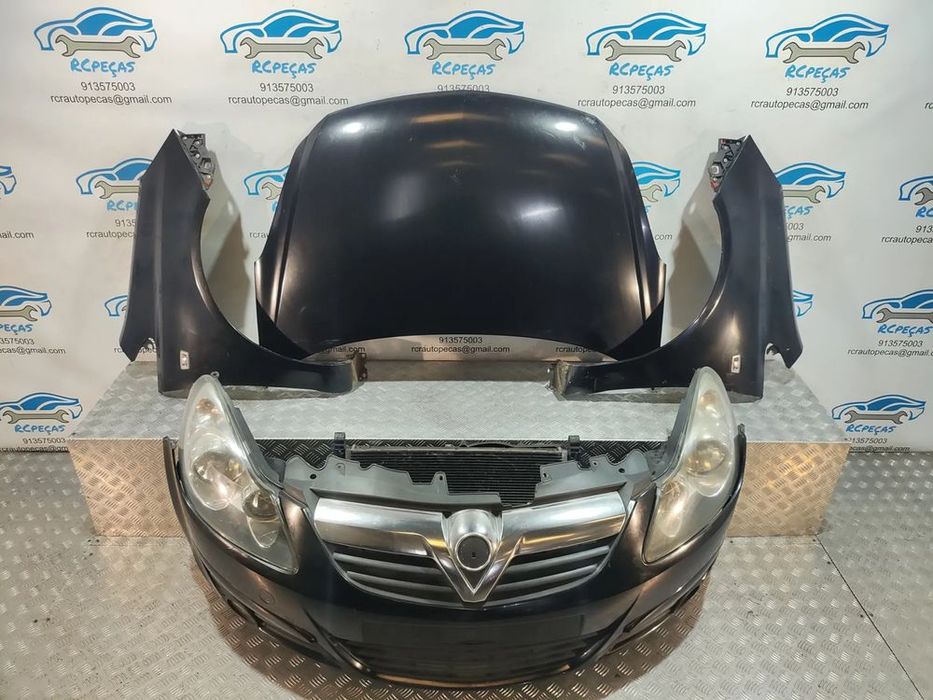 FRENTE COMPLETA OPEL CORSA D S07 CAPOT PARACHOQUES GUARDA-LAMAS