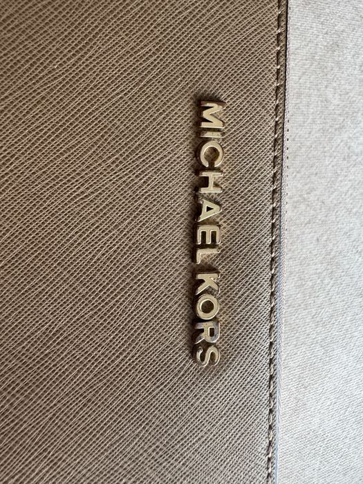 Carteira bege Michael Kors