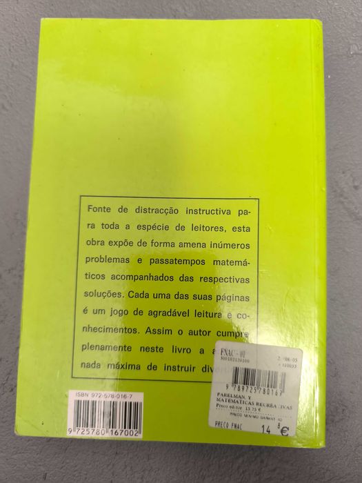 Matemáticas Recreativas — Y. Parelman (Litexa-Portugal)