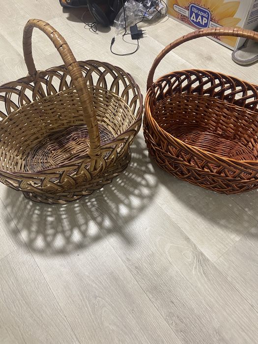 Корзины плетенные