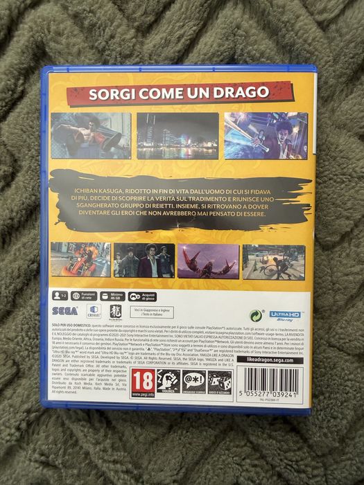 Yakuza Like a Dragon PS5