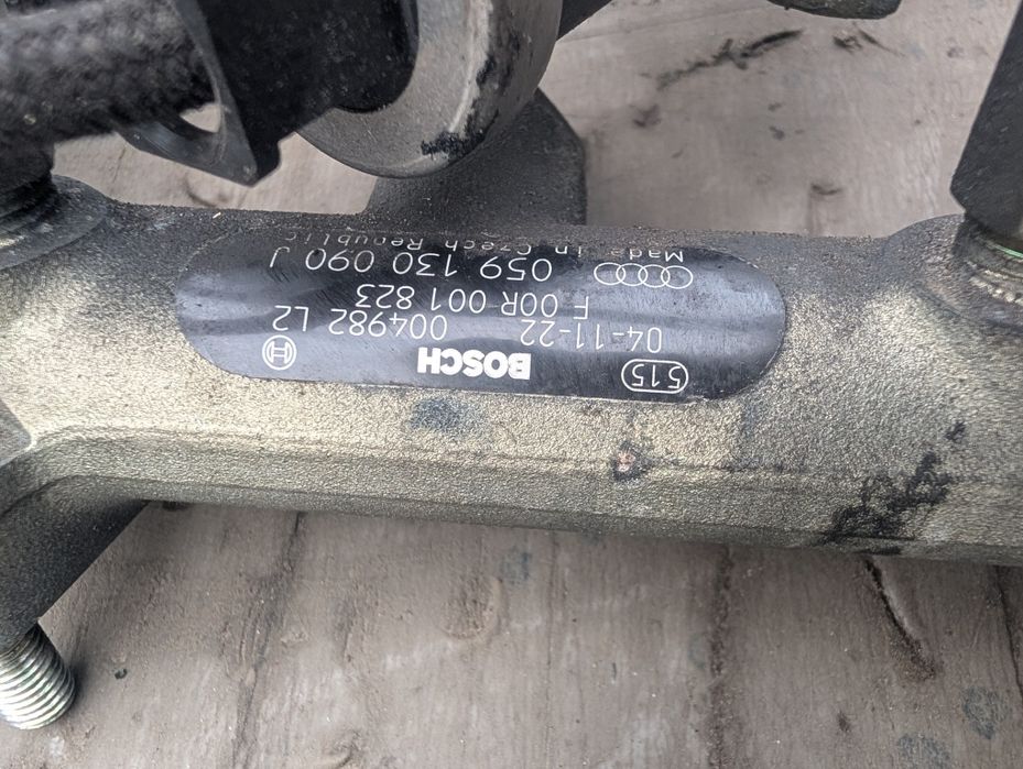 ТНВД форсунка 059130277q паливна  рампа  audi 3.0 TDI
