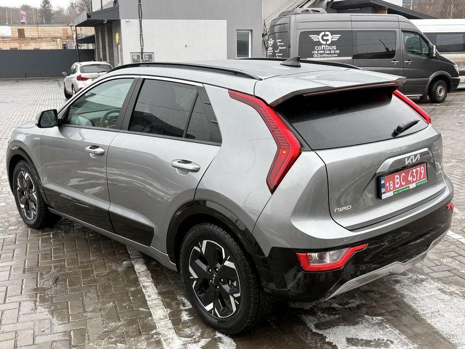 2024 kia niro ev 64квт wind європейський порт зарядки