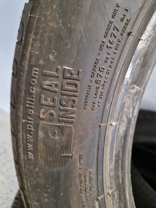 Opony letnie 17" 215/55 r17 dot 5122 pirelli cinturato p7 8mm