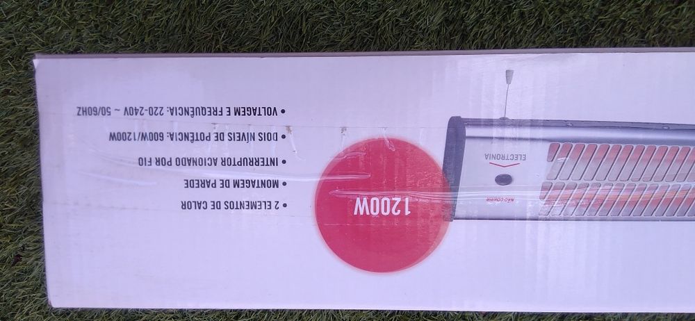 2 Aquecedores elétricos Novos na caixa!