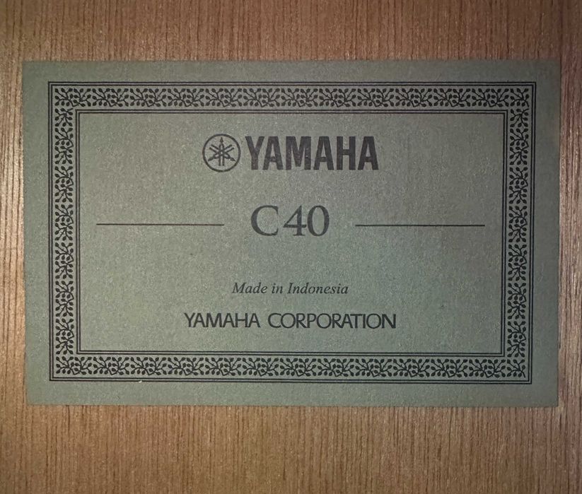 Gitara klasyczna Yamaha C40