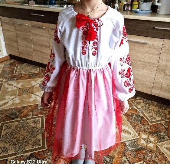 Вышиванка на девочку