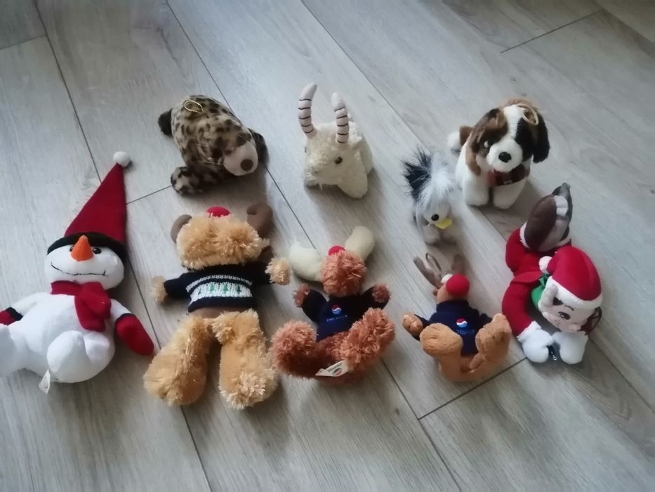 Maskotki pluszowe zestaw