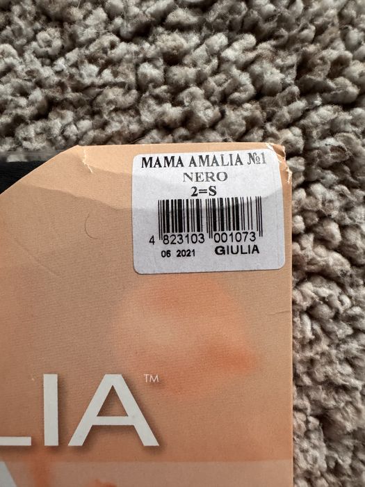 Колготки для вагітних у горошок Giulia Mama Amalia 40