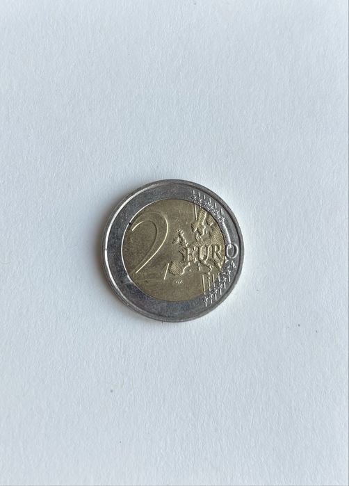 Moeda de 2 euros Charles de Gaulle 2020