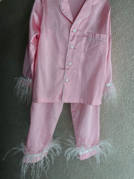 Піжама з пір‘ям для дівчинки