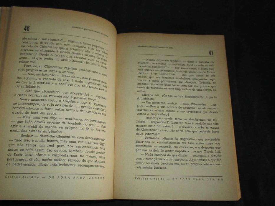 Livro De Fora para Dentro Antologia Afrodite