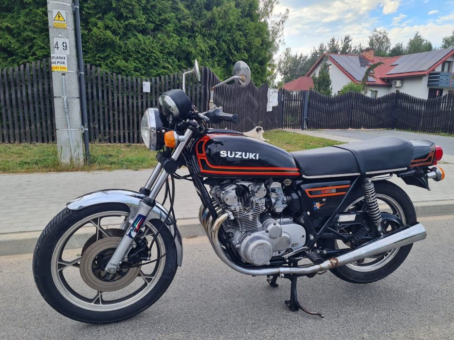 Suzuki GS Suzuki GS 550 rok 1979